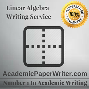 Linear Algebra Writing Service