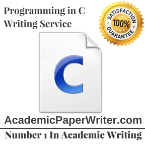 Programming in C Writing Service