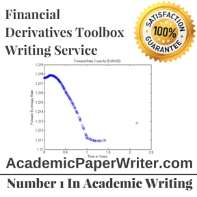 Financial Derivatives Toolbox Writing Service