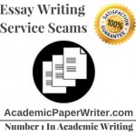 Essay Writing Service Scams