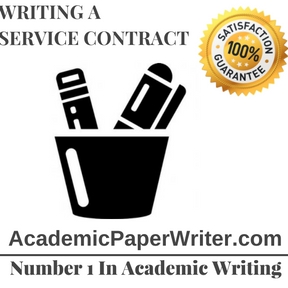 Writing service contract